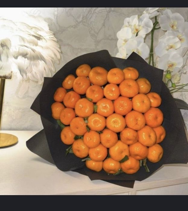 Мандарин букет и корзины