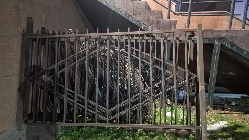 Забор в хорошем состоянии