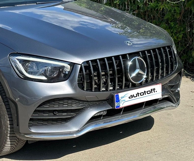 Grila Mercedes GLC SUV X253 Coupe C253 compatibila cu Facelift AMG Line (19-22) GT Crom Design