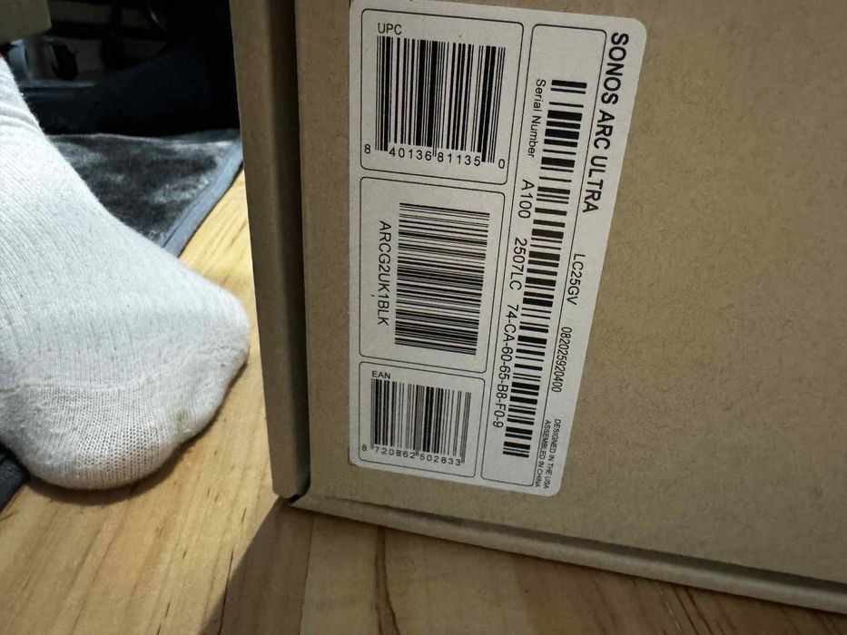 Sonos arc ultra чисто нова