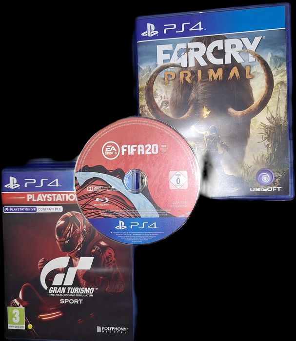 PlayStation ps 4 SLim 1 Terra, 2 manete, 3 jocuri, aparat nedesfacut.