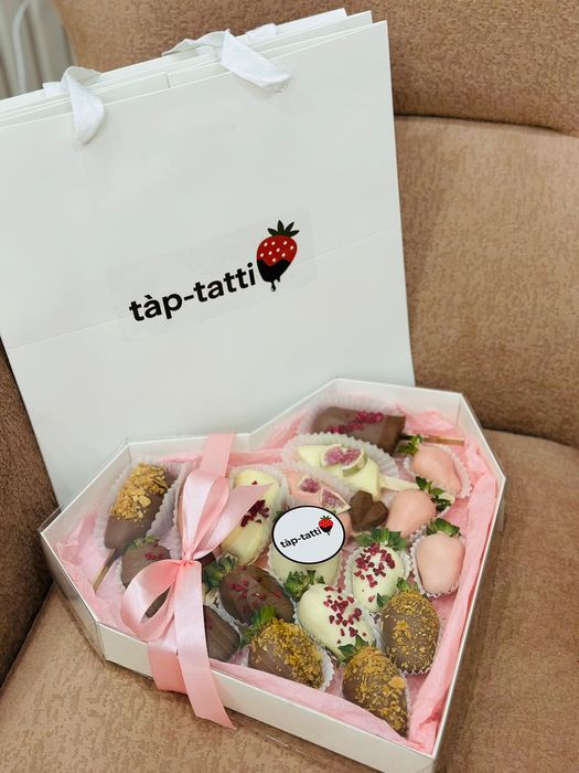 Тюльпаны и Клубника в шоколаде | Актобе