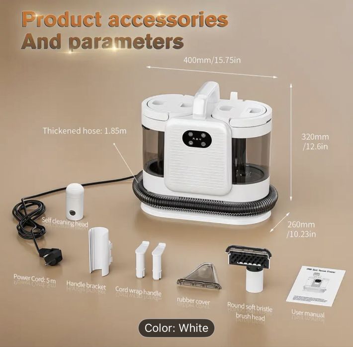 Robot inteligent de spalare cu abur