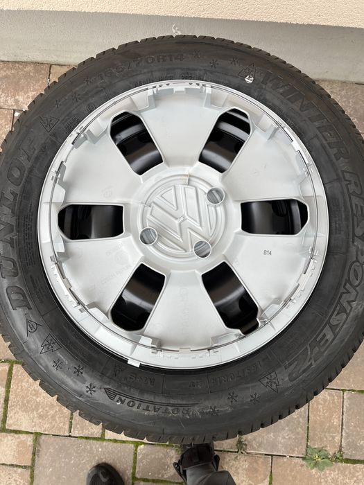 Jante tabla noi + anvelope NOI vw up skoda Citigo Seat Mii