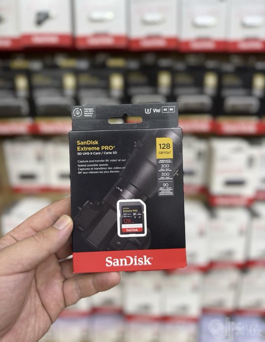 SanDisk Extreme PRO SDXC UHS-1 4K Card Orginal V30/V90/ Доставка 24/7