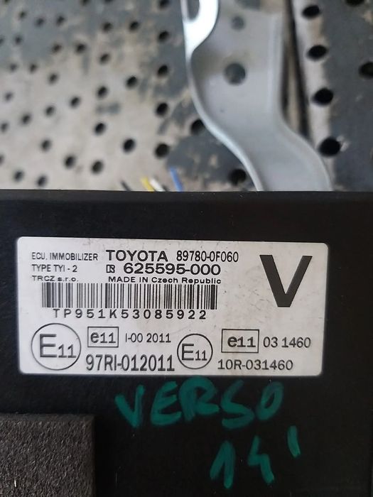 Modul imobilizator 1.6 d toyota verso r2 897800f060
