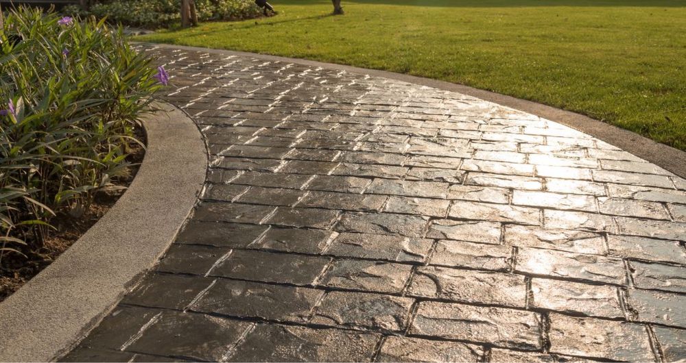 Beton amprentat/elicopterizat