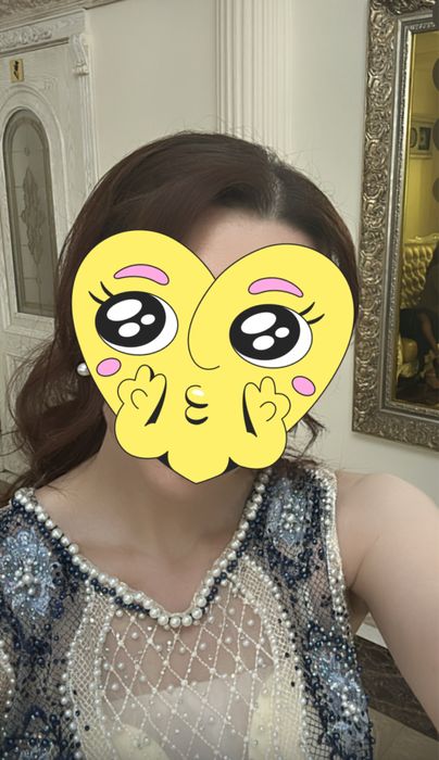 Платье вечернее с камушками