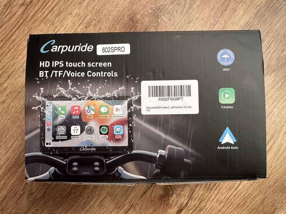 Navigatie motocicleta Carpuride W602S Pro