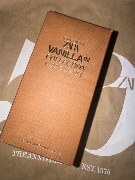 Оригинальные мужские духи Zara Vanilla collection (cold caramel)