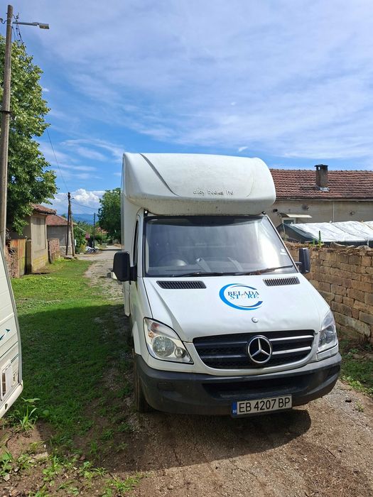 Mercedes Sprinter 313 CDI, 2014 г., дълга база, лифт 500 кг, печка, камера, Cruise Control, ел. стъкла. Готов за работа.