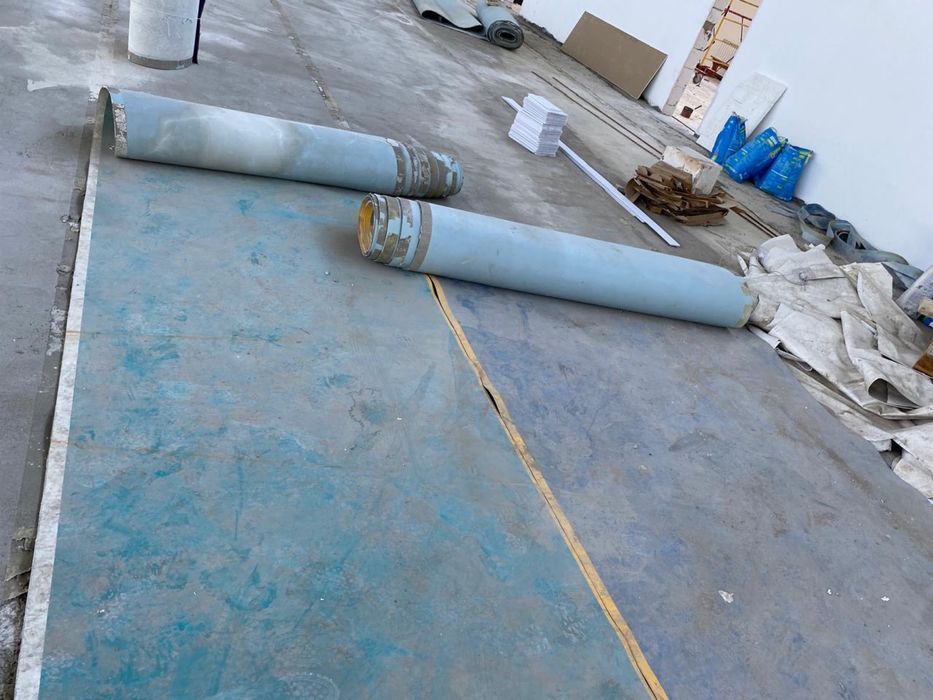 Линолеум спортивный б/у