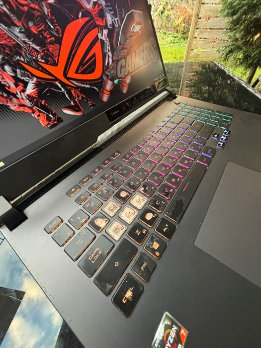 Мощный ASUS ROG Strix G17 RTX3050Ti