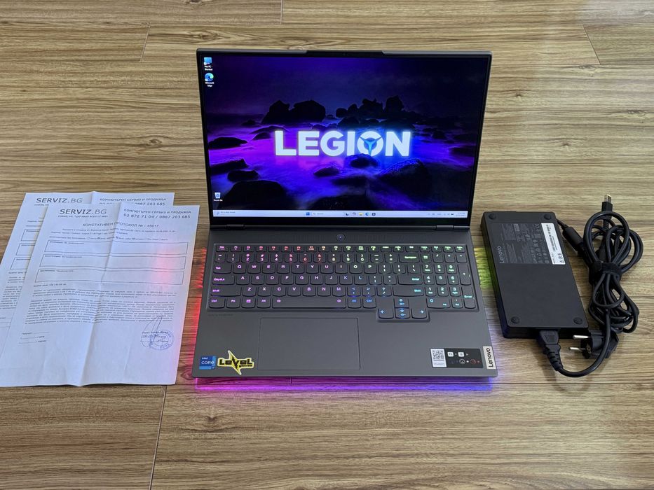 16`Lenovo Legion Pro 7`Core i7-11800H/RTX 3070/32GB RAM/512GB SSD/WQXGA 165Hz 500 Nits Vesa Certified HDR Display™