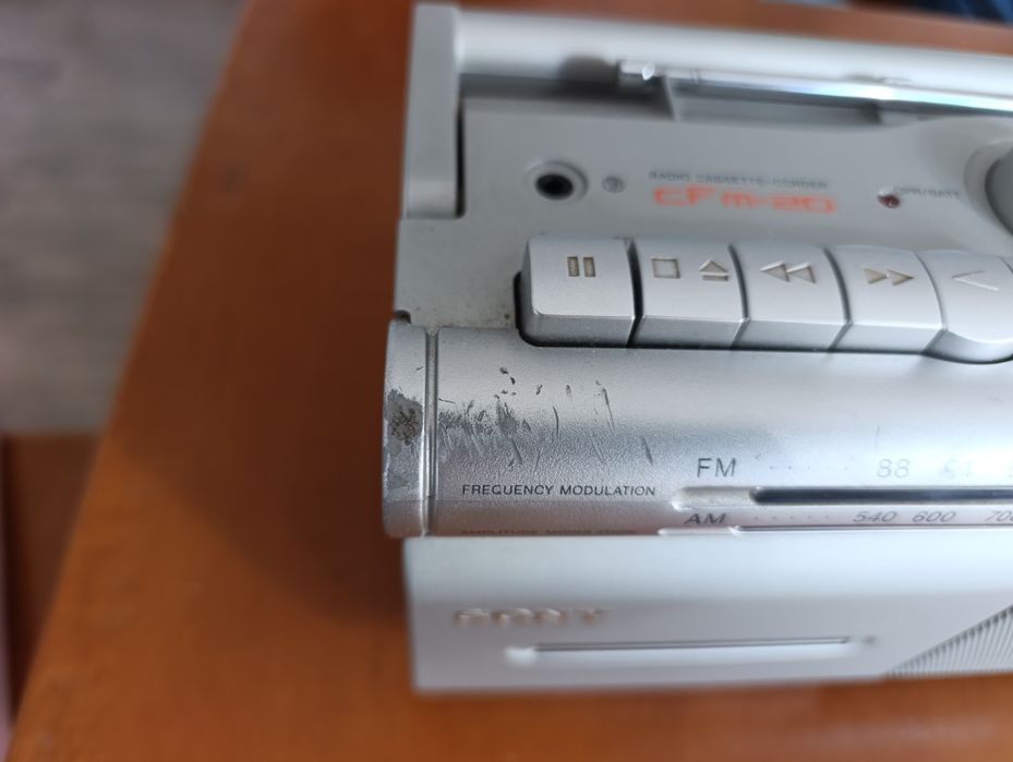 Radio casetofon Sony