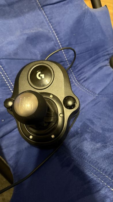 Playseat Challenge albastru + Logitech G29 + schimbător H-pattern - stare buna