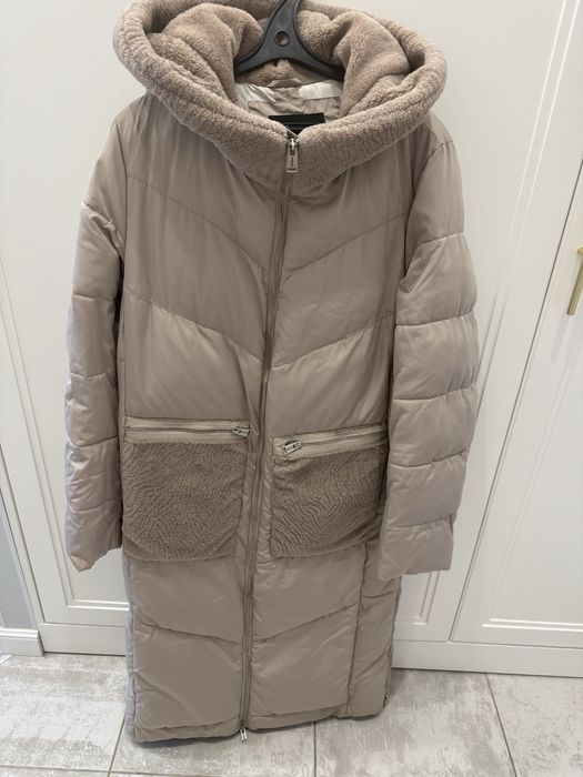 Зимний теплый пуховик/пальто