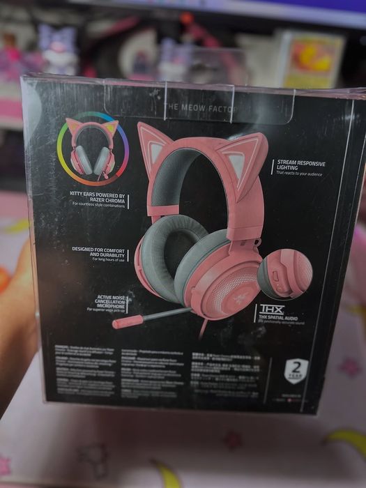 Распродажа! Razer Kraken Kitty RGB Наушники Подарок для девушки