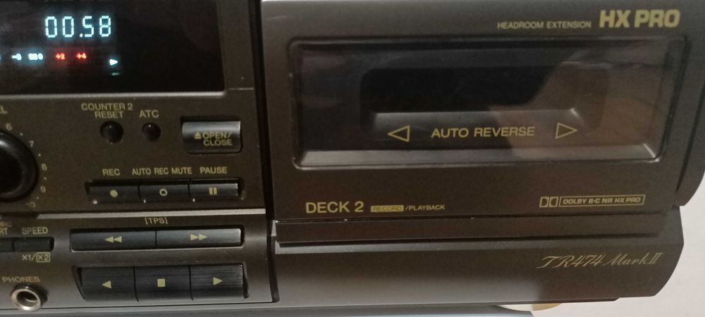 Deck  casetofon Technics RS-TR474 M2 JAPAN