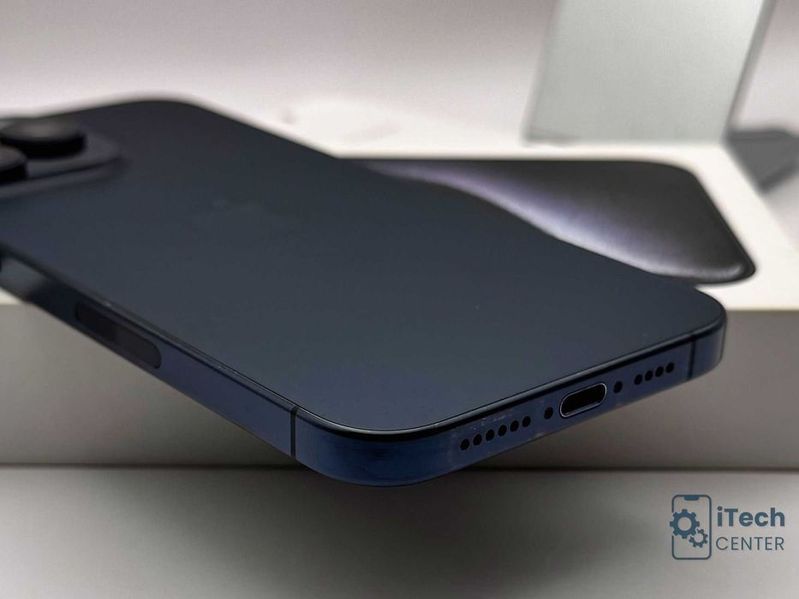 iPhone 15 Pro MAX, Blue, 256GB, 100% батерия, КАТО НОВ, ГАРАНЦИЯ!