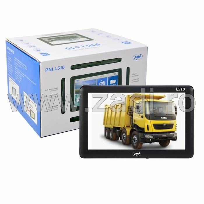 Gps pni l810- cel mai nou model-garantie 2 ani- program truck si harti