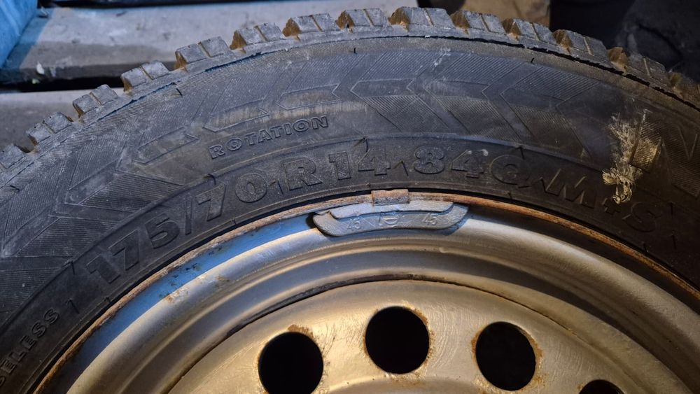 Резина с дисками R14 175/70