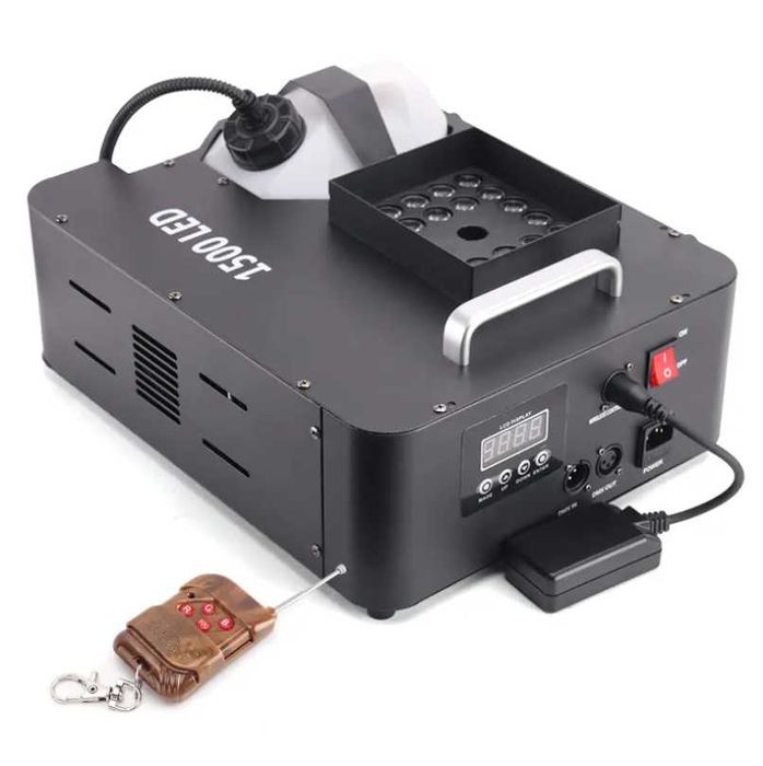 Masina de fum DF-1500A 1500 W 24 x LED telecomanda Control DMX