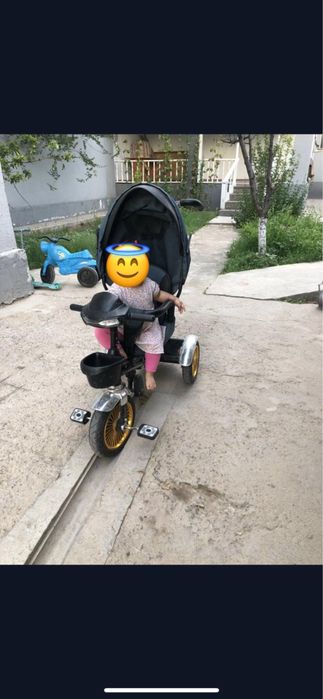 Коляска и велосипед