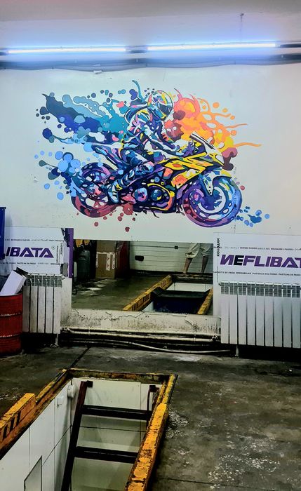 Роспись стен. Художники