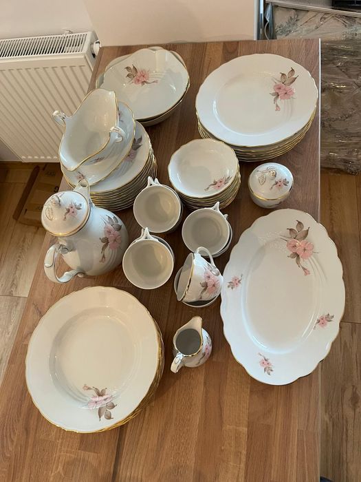 Set porțelan  Bavaria - elegant cu model floral