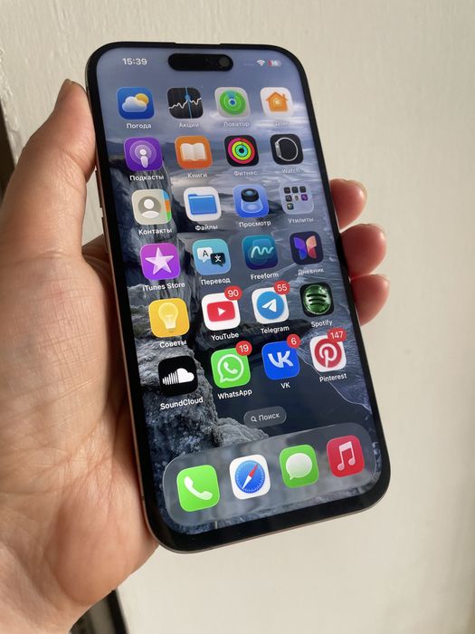 Iphone 15 pro 128гб 85%