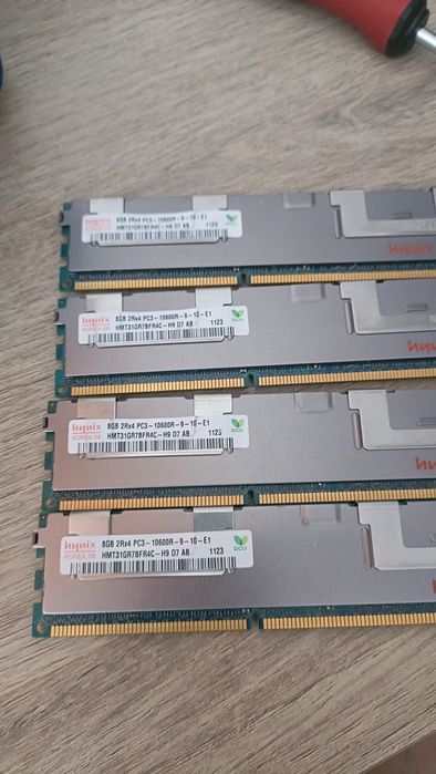 32gb  RAM DDR3 4buc x 8GB