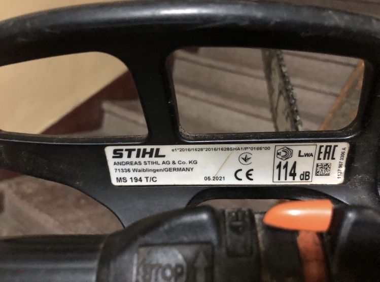 Drujba de o mana Stihl Ms 194 T/ C in stare foarte buna