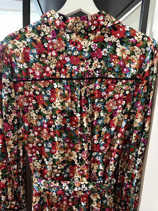 Rochie lunga Hobbs London vascoza marimea 16 UK noua cu eticheta