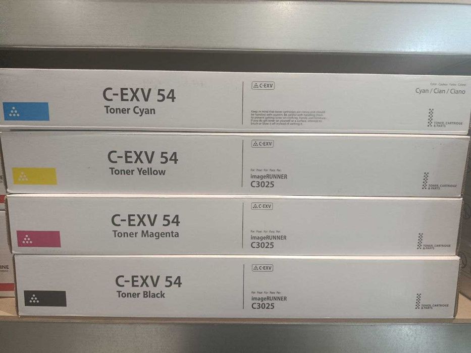 Тонер-картридж Canon C-EXV 54 (Комплект 4 цвета)