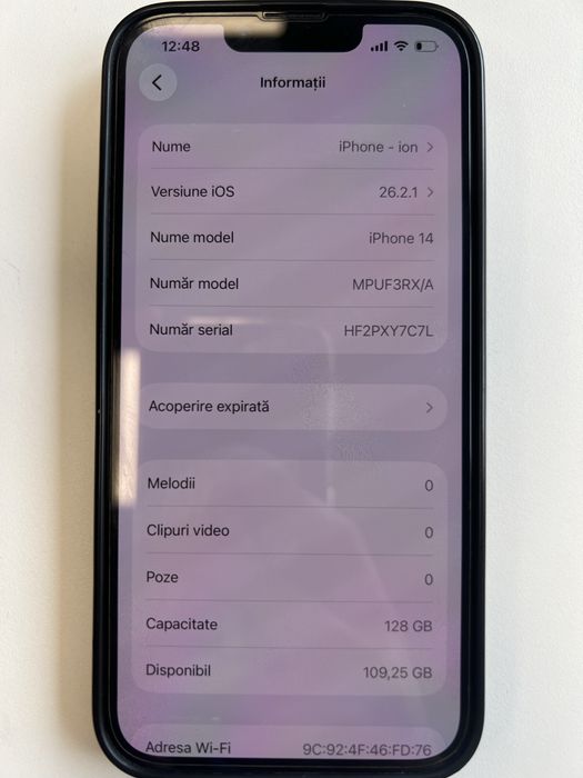 Iphone 14 Midnight 128GB