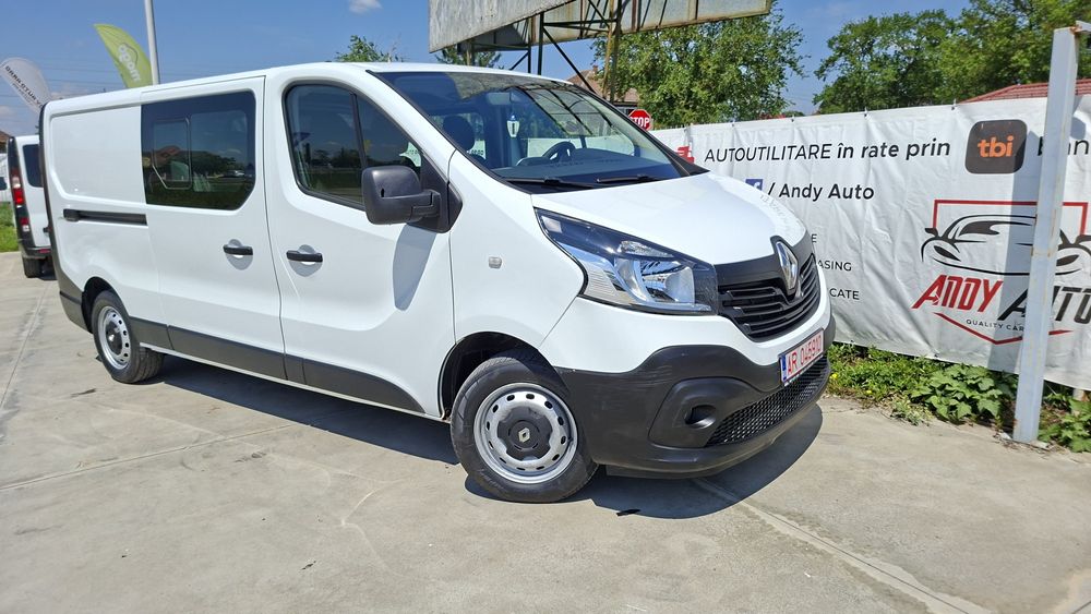 Renault trafic Lung  2019  6 loc 1.6 dci 145 cp E6 Navi Clima Temp  Rate Factura Garanție