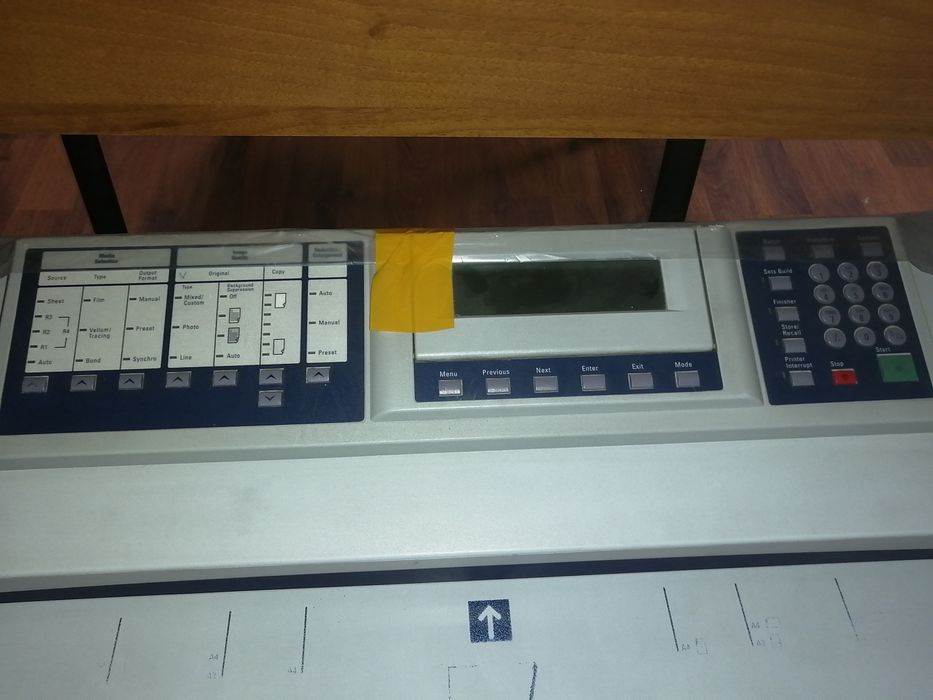 Сканер Xerox synergix, широкий формат.