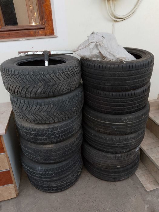 Vând roti de mașină, 195/65/R16, 215/60/R16,225/45/r17