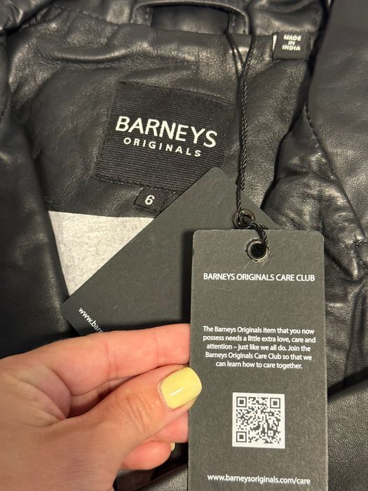 Дамско яке естествена кожа Barneys Original