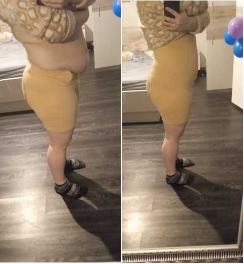 Burtiera modelatoare cu pantalon (XS-6XL) - (bej/rosu/negru/maro)