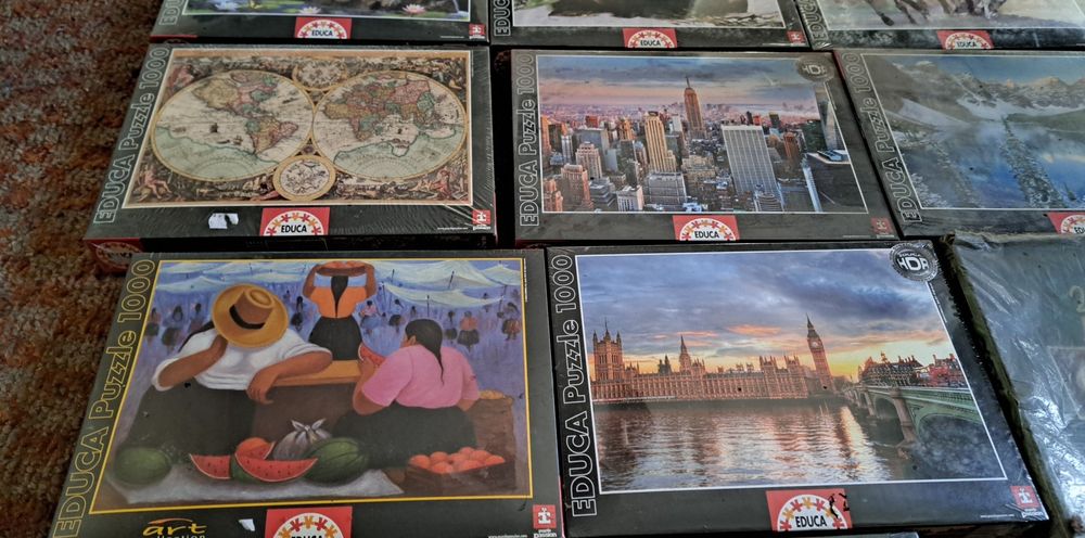 Разпродавам нови пъзели