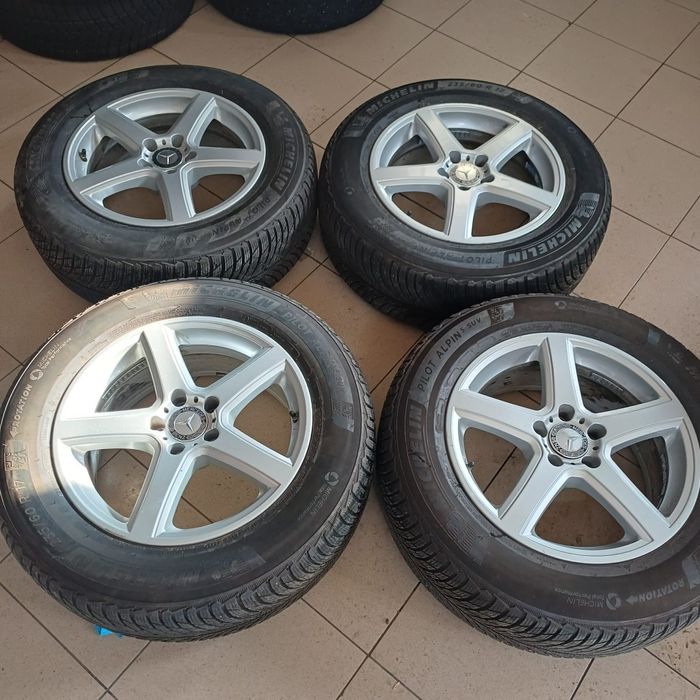 Jante Mercedes Glk+anvelopele 235 60 17 noi Michelin