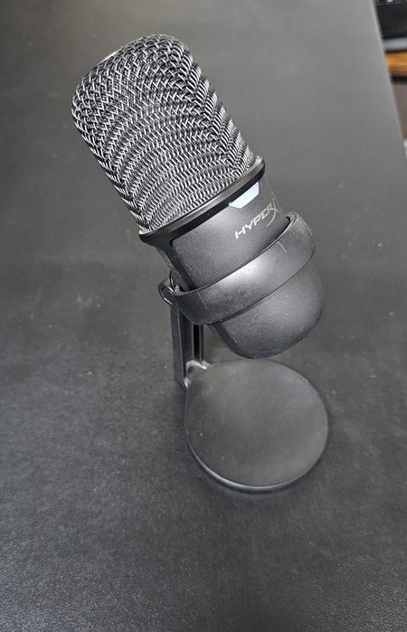 Microfon HyperX SoloCast, cardioid, USB, Negru