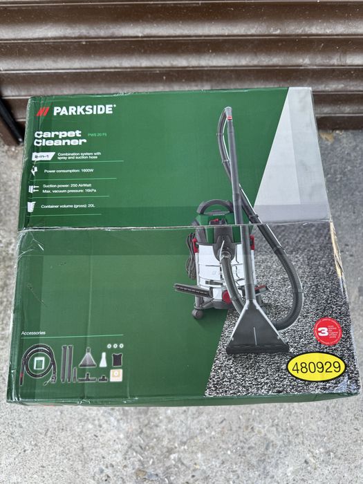 *3 години ГАРАНЦИЯ* Перяща прахосмукачка Parkside