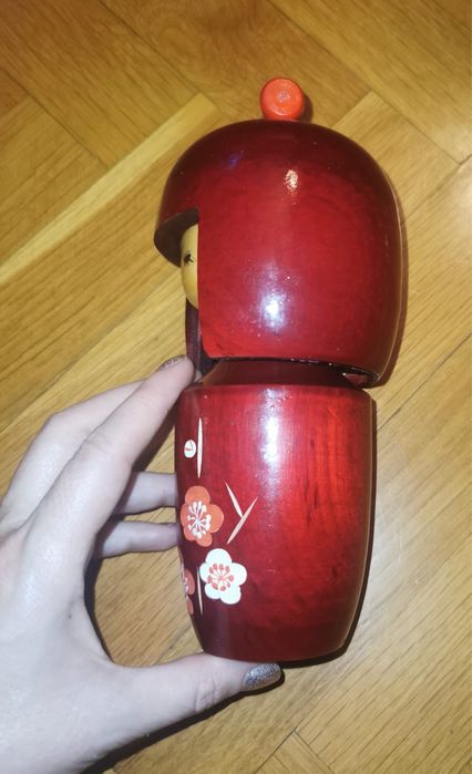 Винтидж кукла Keiji Miyama Kokeshi кукла Кукеши художник Кейджи Мияма