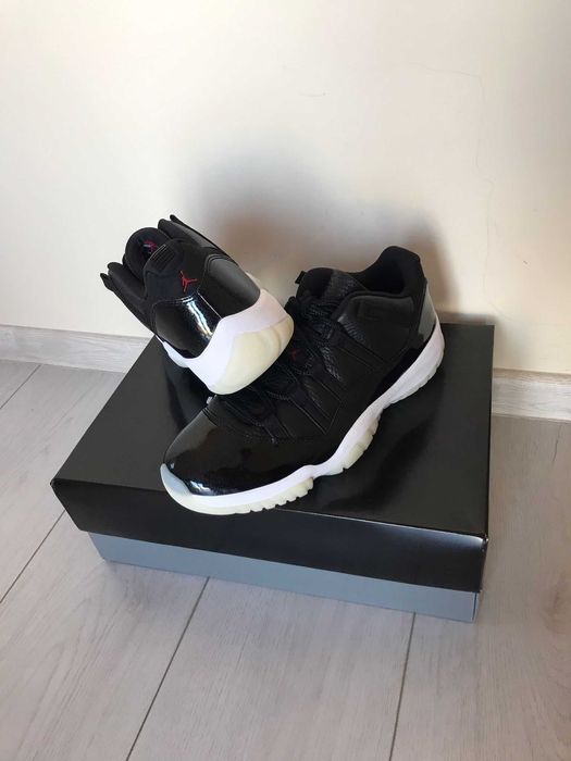 Jordan 11 Retro Low “72-10” - size 44 - 1200RON