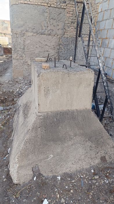 Фундамент подстаканник опора под мачту