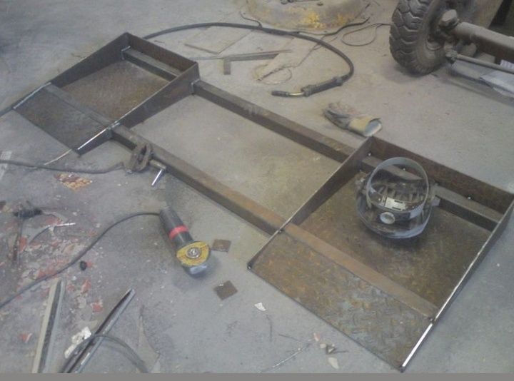 домик с колёсами