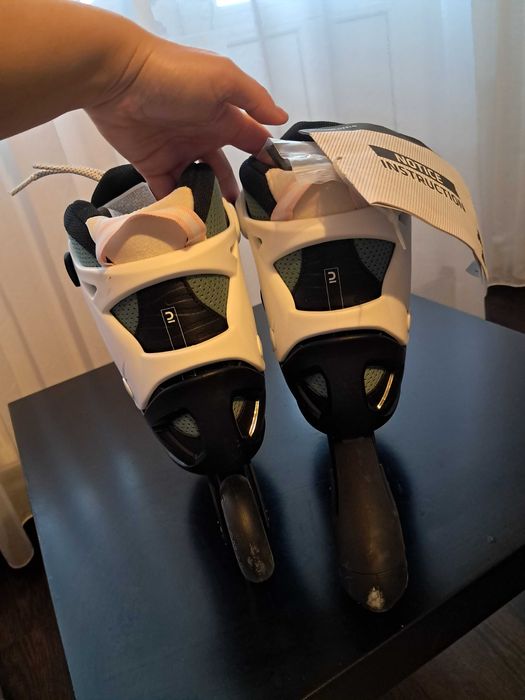 Role  noi,cu etichetă, fitness fit Oxelo,kaki( no 38-41)